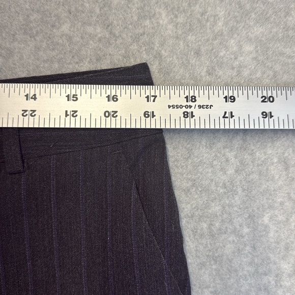 Counterparts women's dark gray with pink stripes size 14P dress pants - Picture 9 of 12
